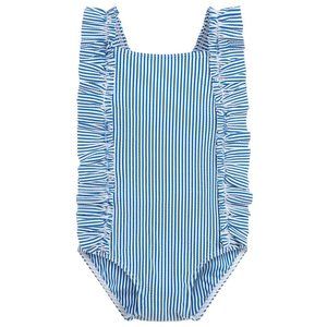 Petit Bateau Baby Swimsuit With Ruffles (NWT) - 3M
